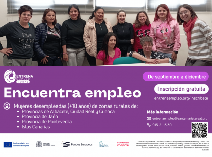 “Entrena Empleo Rural” abre la inscripción a su segunda ronda