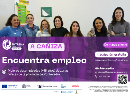 “Entrena Empleo Rural” comienza en marzo en A Cañiza para reactivar la búsqueda de trabajo